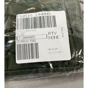 Lug Scoop 2 RFID Quilted Olive Green Crossbody Bag with Top Handle - Unisex